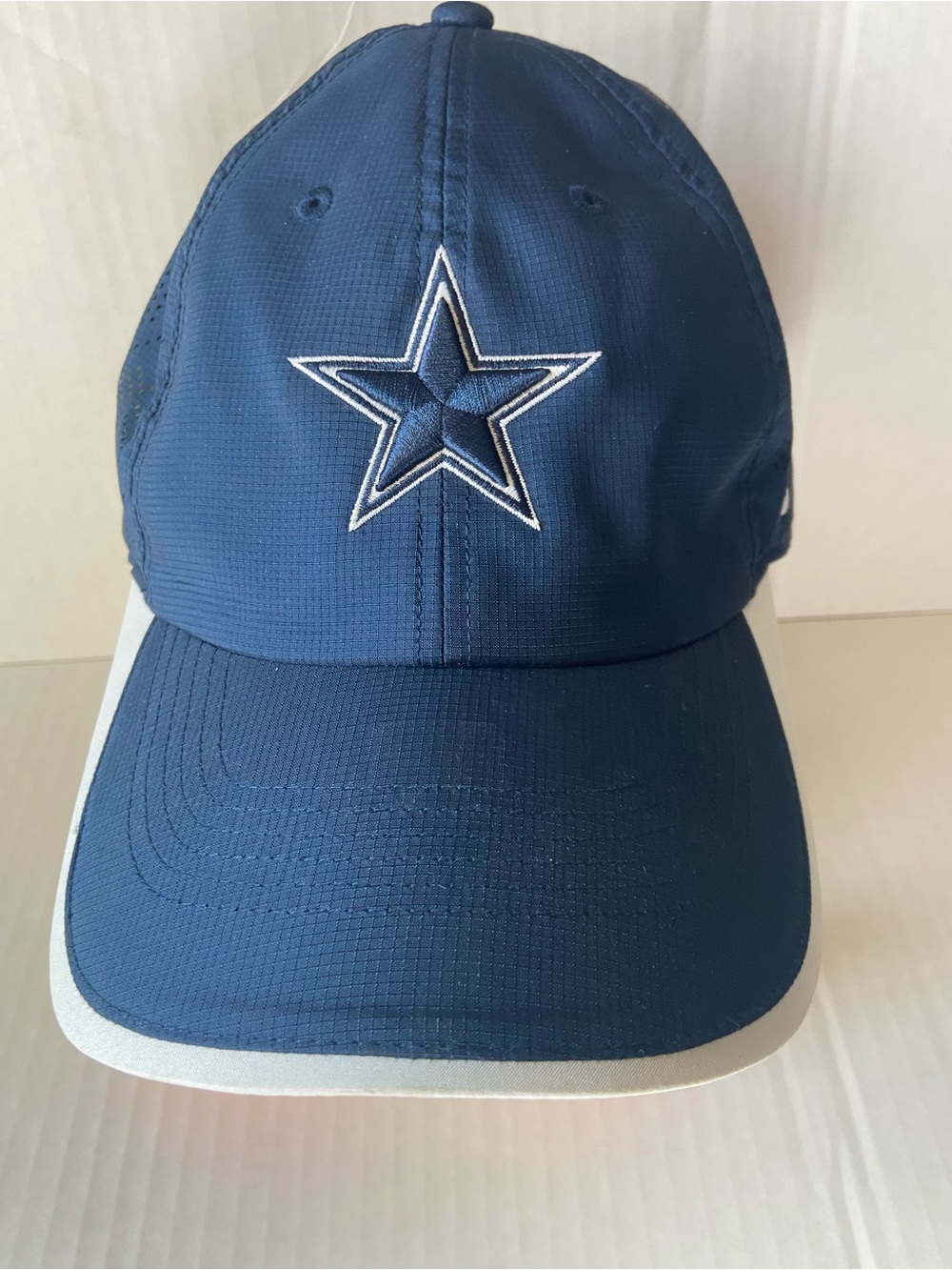 Nike Navy cowboys Cap with White Accent and Star Patch